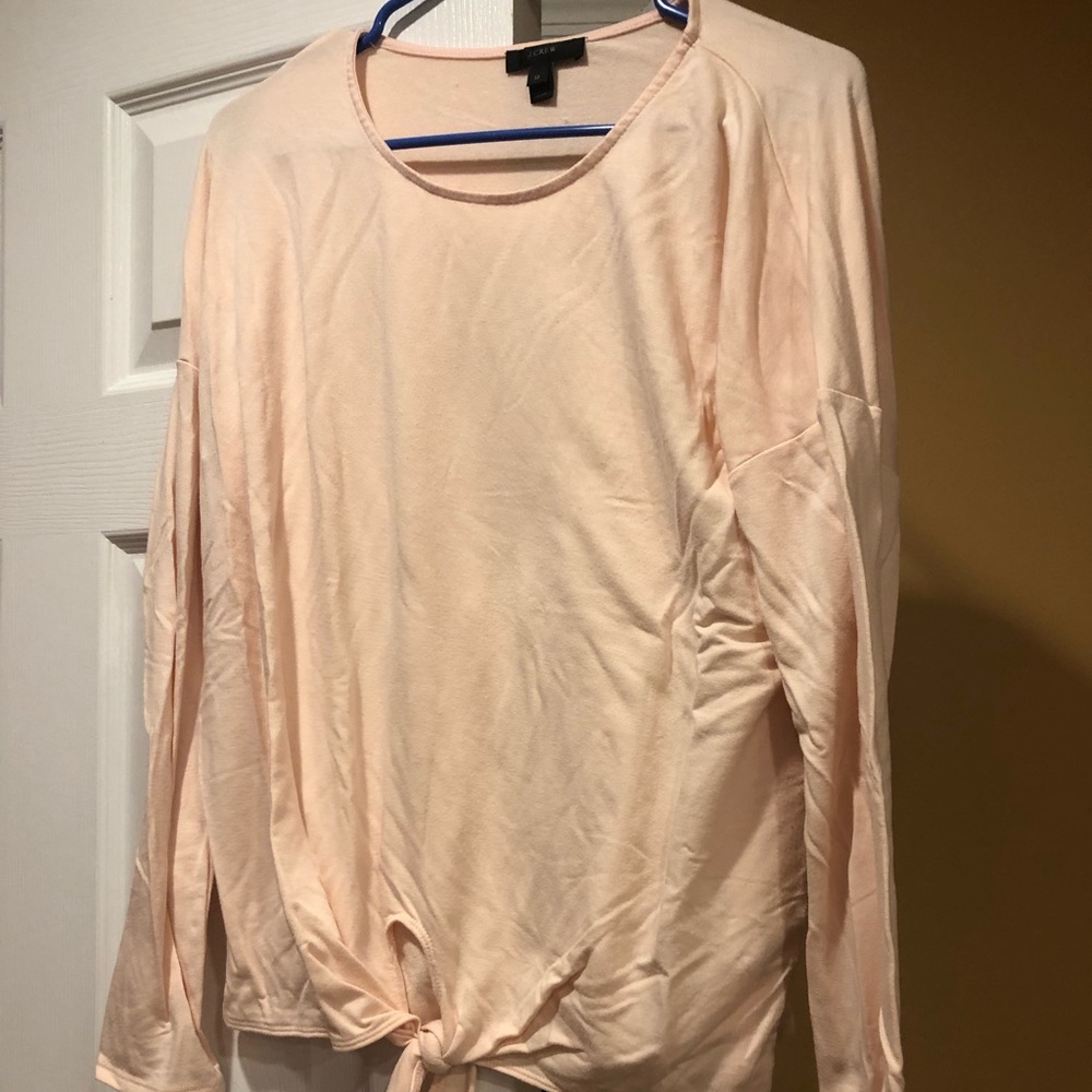 J. Crew knot tie long sleeve